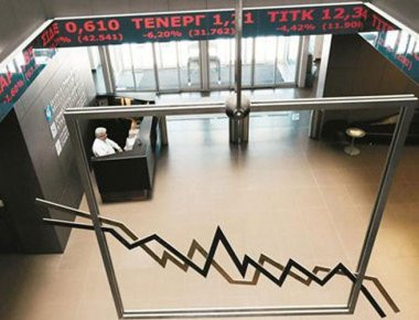 Με πτώση 1,21% στις 773,58 μονάδες έκλεισε το ΧΑΑ